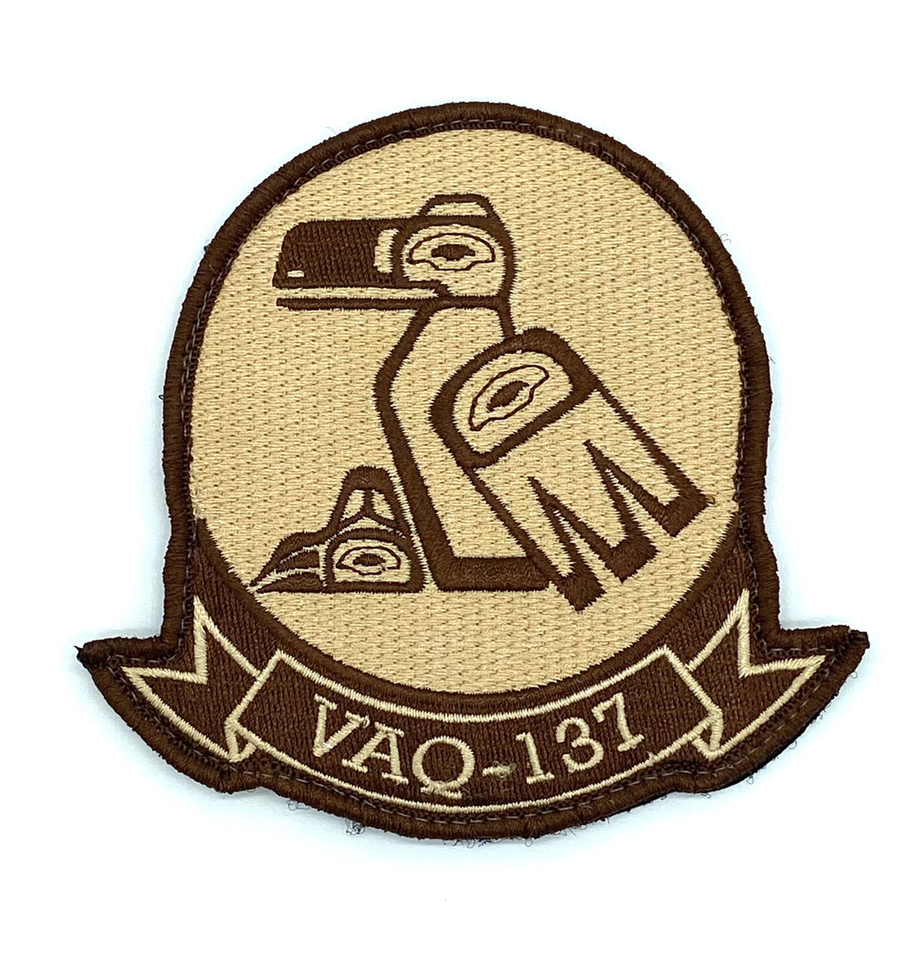 VAQ-137 Rooks Tan Squadron Patch